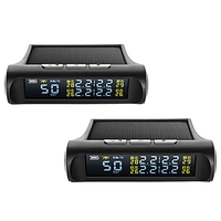 NEW-X1 Car HUD Head-Up Display Steel Tire Pressure Monitoring Solar Energy Detection TPMS System