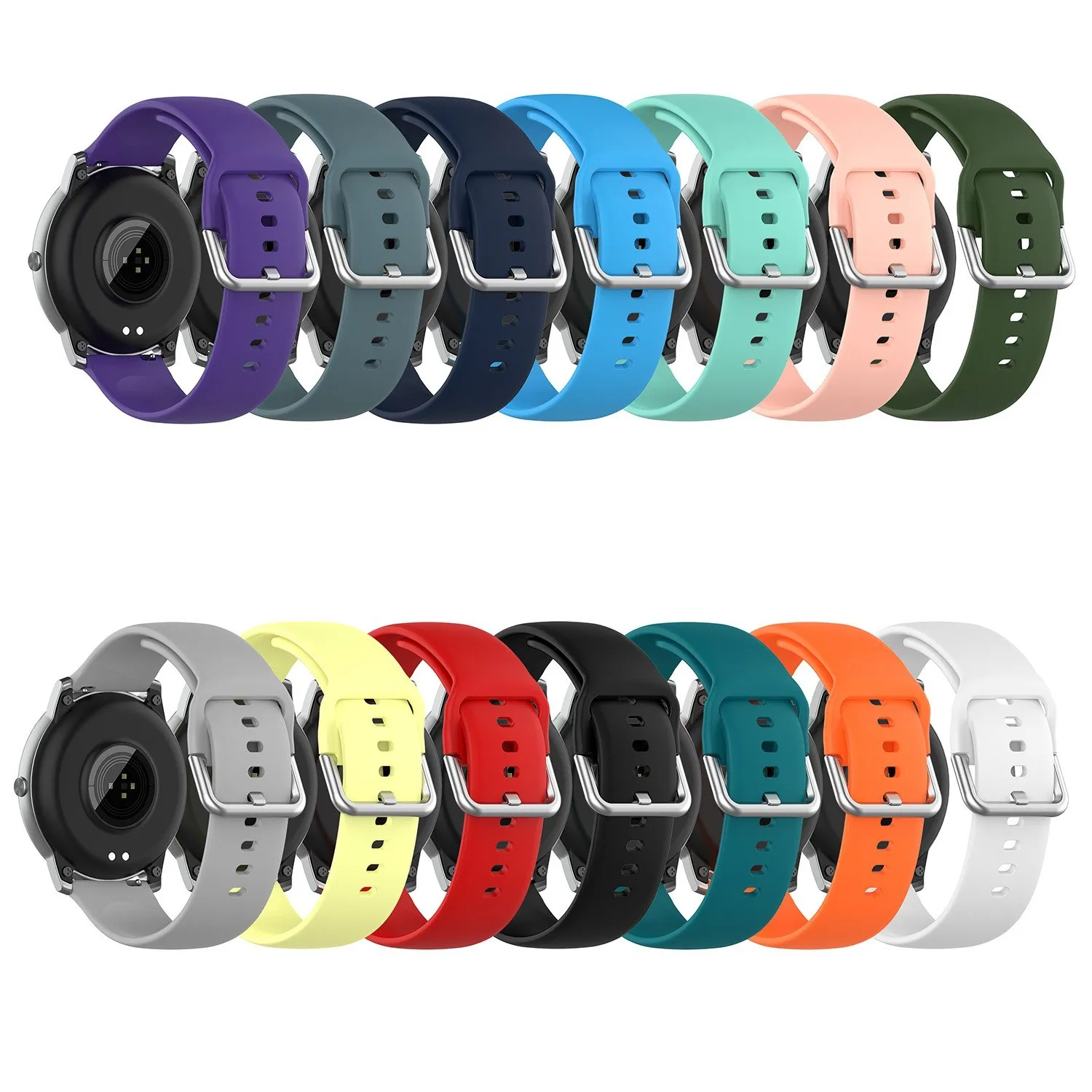 Silicone Strap For Garmin Fenix 7S/Fenix 6S/Fenix 6S Pro Band Bracelet Watchband For Garmin Fenix 5S/Fenix 5S Plus Correa