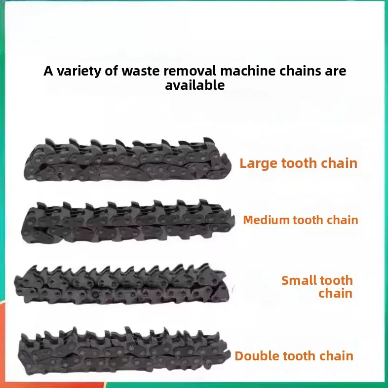 Carton Stripper Toothed Chain Large Medium Double‑Teeth Spare Chain for Paper Waste Removing Machine Accessories