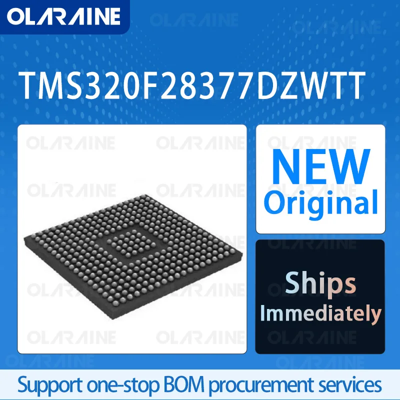 1/5/10Pcs TMS320F28377DZWTT NFBGA-337 Original IC chip 32-bit microcontroller  RoHS Core C28x 169 I/O Voltage -1.26 V