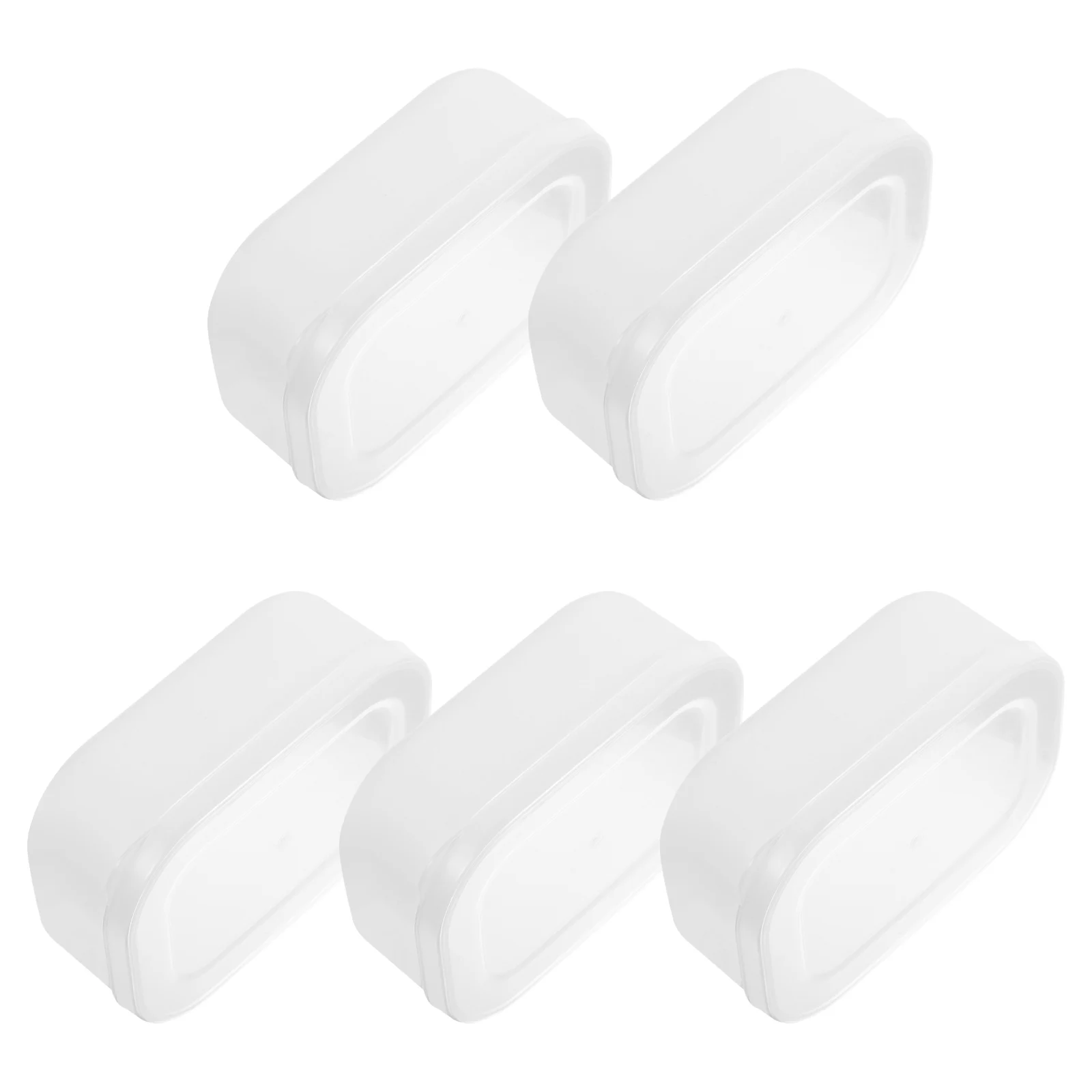 

5 Pcs Multigrain Rice Portion Boxes Collapsible Bowls Lunch Containers Freezer Food Storage Kids Box Nutrient Grains Weight