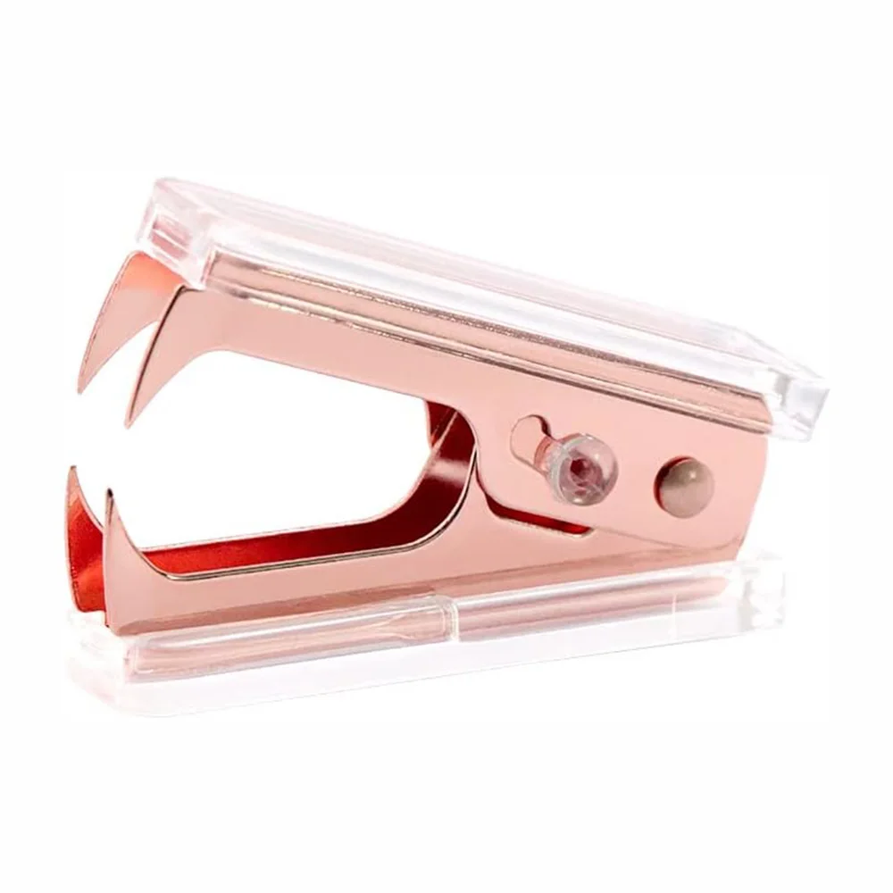 1PC Macaron Staple Remover Multi-function Stapler Removal Machine Nail Out Extractor Puller Stationery Office Binding Supplies