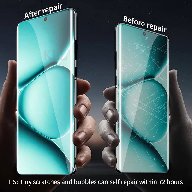 2-4 قطعة غطاء كامل هيدروجيل فيلم ل Xiaomi Redmi ملاحظة 15 14 13 برو + 4G 5G حامي الشاشة Redmi ملاحظة 15 برو 15C فيلم وليس الزجاج