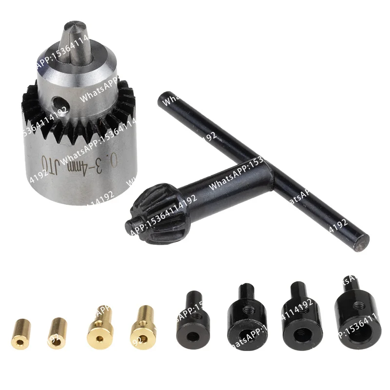 1PCS 2.3mm/3.17mm/4mm/5mm/6mm//8mm Motor Shaft Coupler Sleeve Coupling JT0 Drill Chuck Taper Connecting Rod