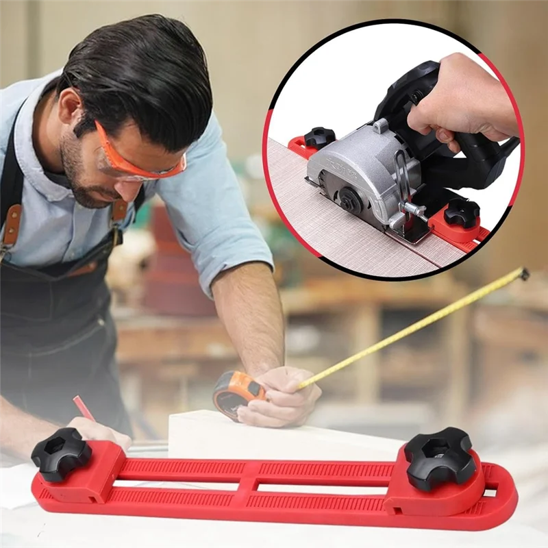 

A53Q-Circular Saw Milling Positioning Clamp Cutting Machine Base Guide Saw Guide For Circular Saw