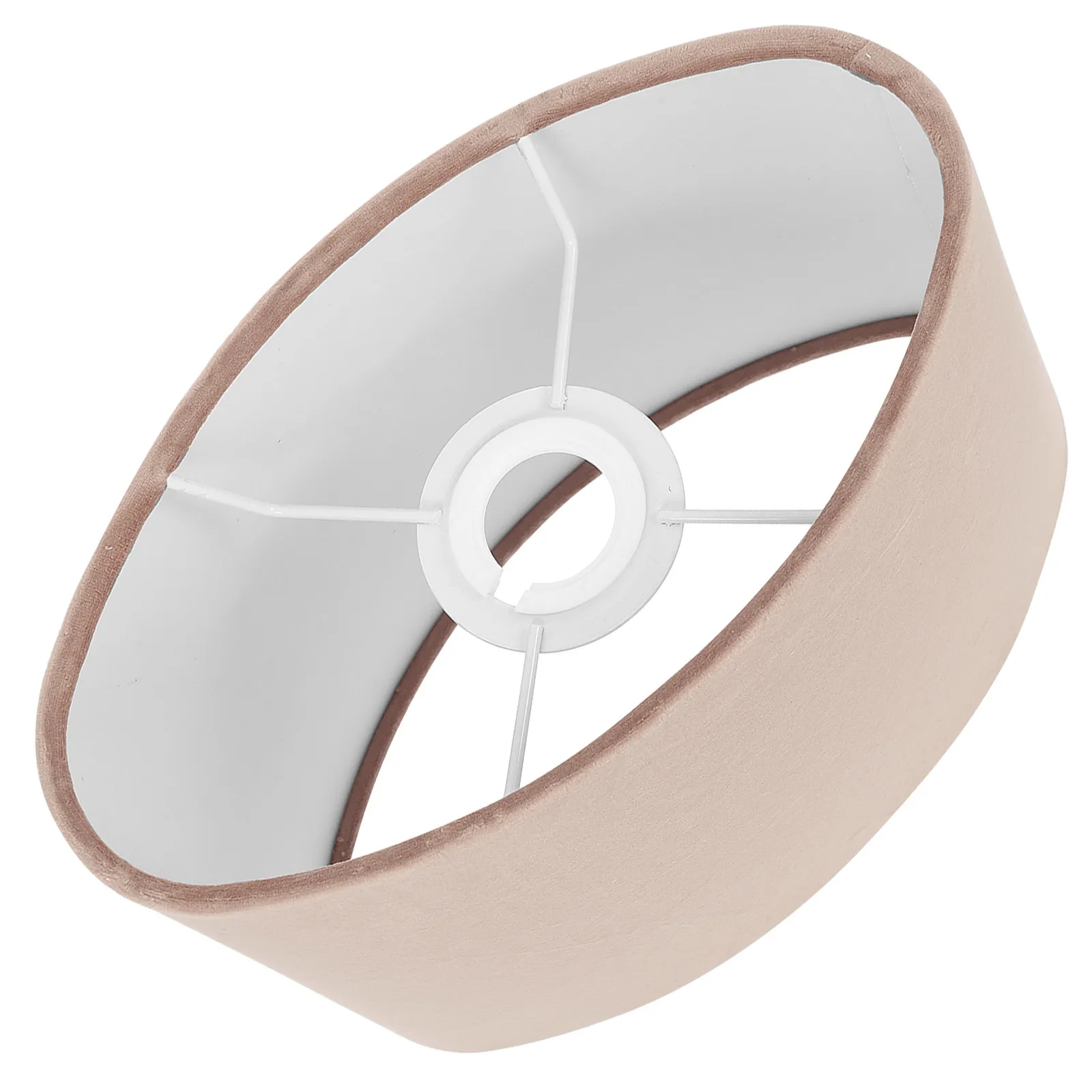 

1Pcs Oval Lampshade Decorative Cloth Lamp Cover Table Light Cover Accessory Creative Design for Bedroom Living Room Warm