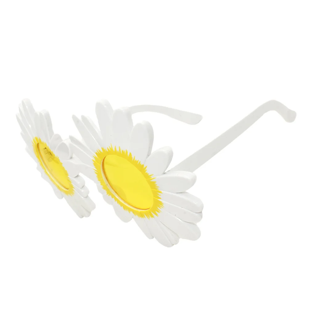 

One Size Fits Most Trendy Costume Glasses Funny Sunflower Design Plastic Party Fancy Glasses For Halloween Wedding Events Photo