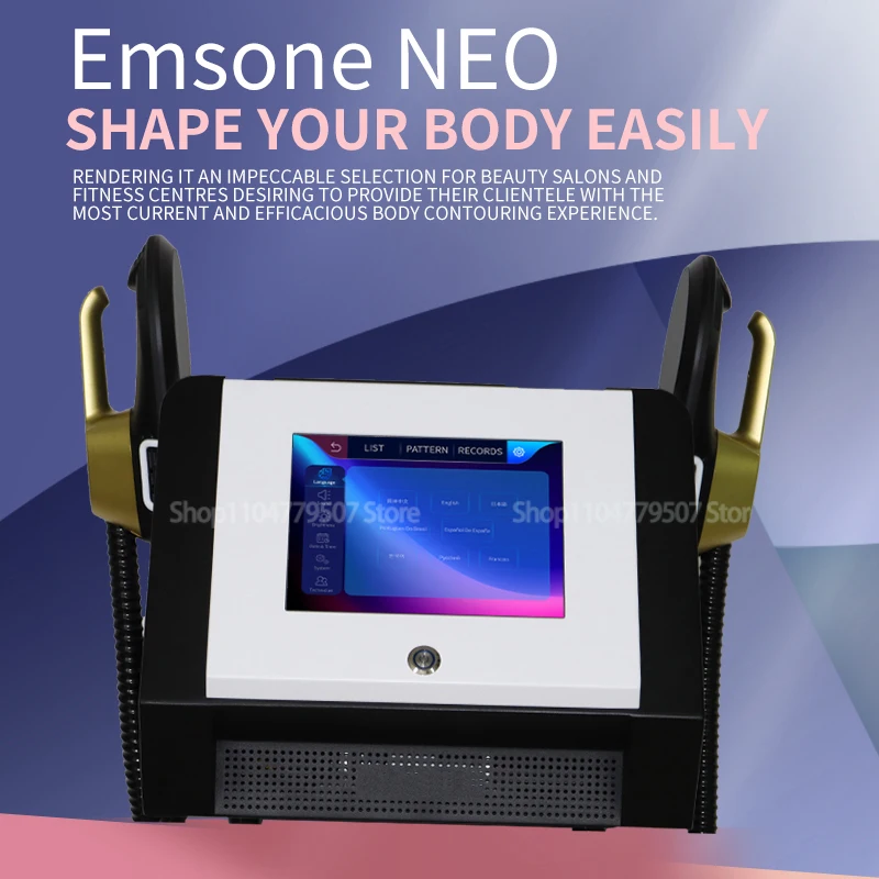 

EMSone NEO 6500W Muscle Sculpt Body Slimming Electro Magnetic Rf Cellulite Reduce Fat Burner Body Sculpting Beauty Device