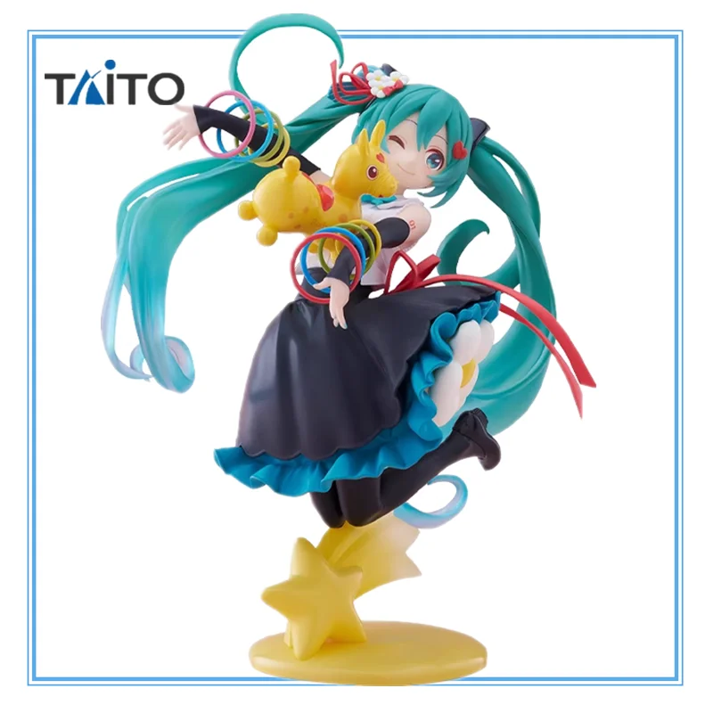 In Stock TAiTO AMP Hatsune Miku 39/thank You Ver 21cm Original Anime Figure Model Toys for Boy Action Figure Collection Doll Pvc