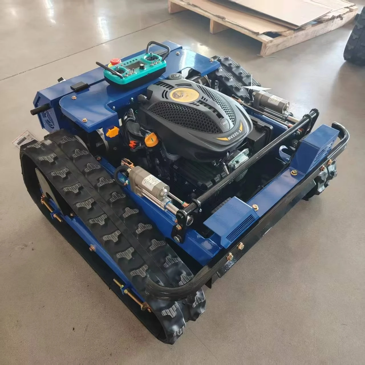 2025 NEW Model Lawn Mower Rc Remote Control Robot Gas Zero Turn Crawler Lawn Mower for Sale Grass Cutting ODM&OEM