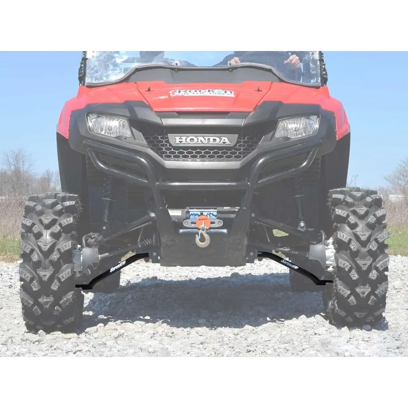 

SuperATV High Clearance A-Arms Black | Made with 1 inch Tubing | Unique Bend Design Adds 2 inches of Ground Clearance