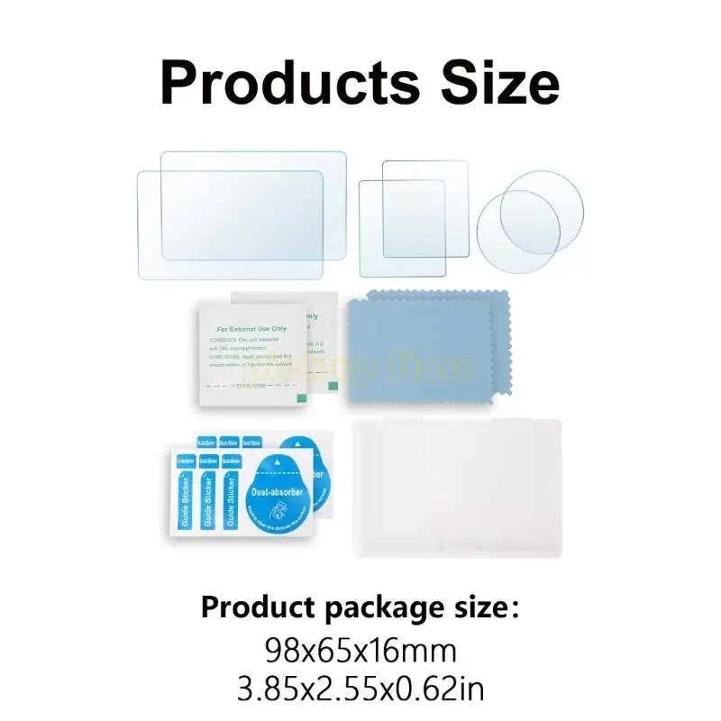 Protector pantalla lente cámara Q5WA Película protectora delgada y transparencia para acción 5Pro lente