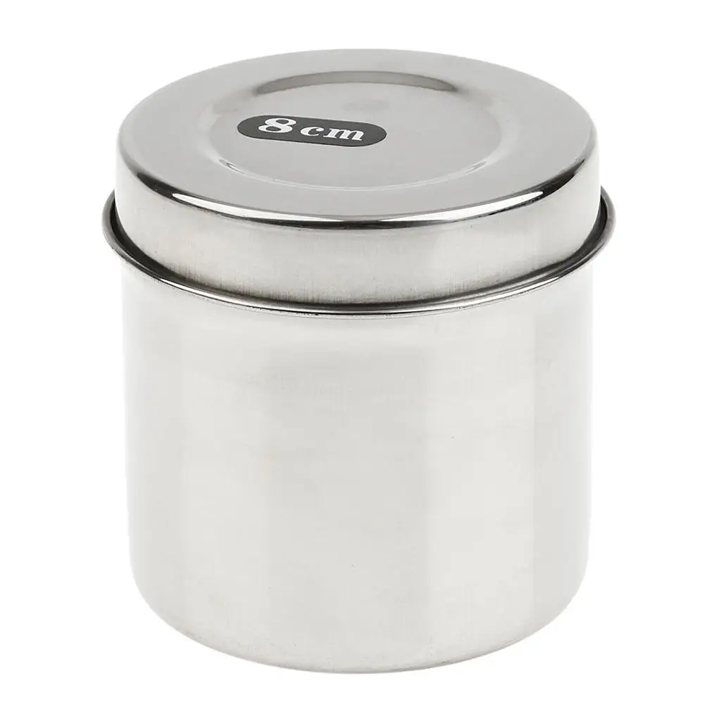 8 см стоматологическая коробка-держатель из нержавеющей стали, дезинфицирующий чехол для медицинского ватного шарика, марлевой тампон