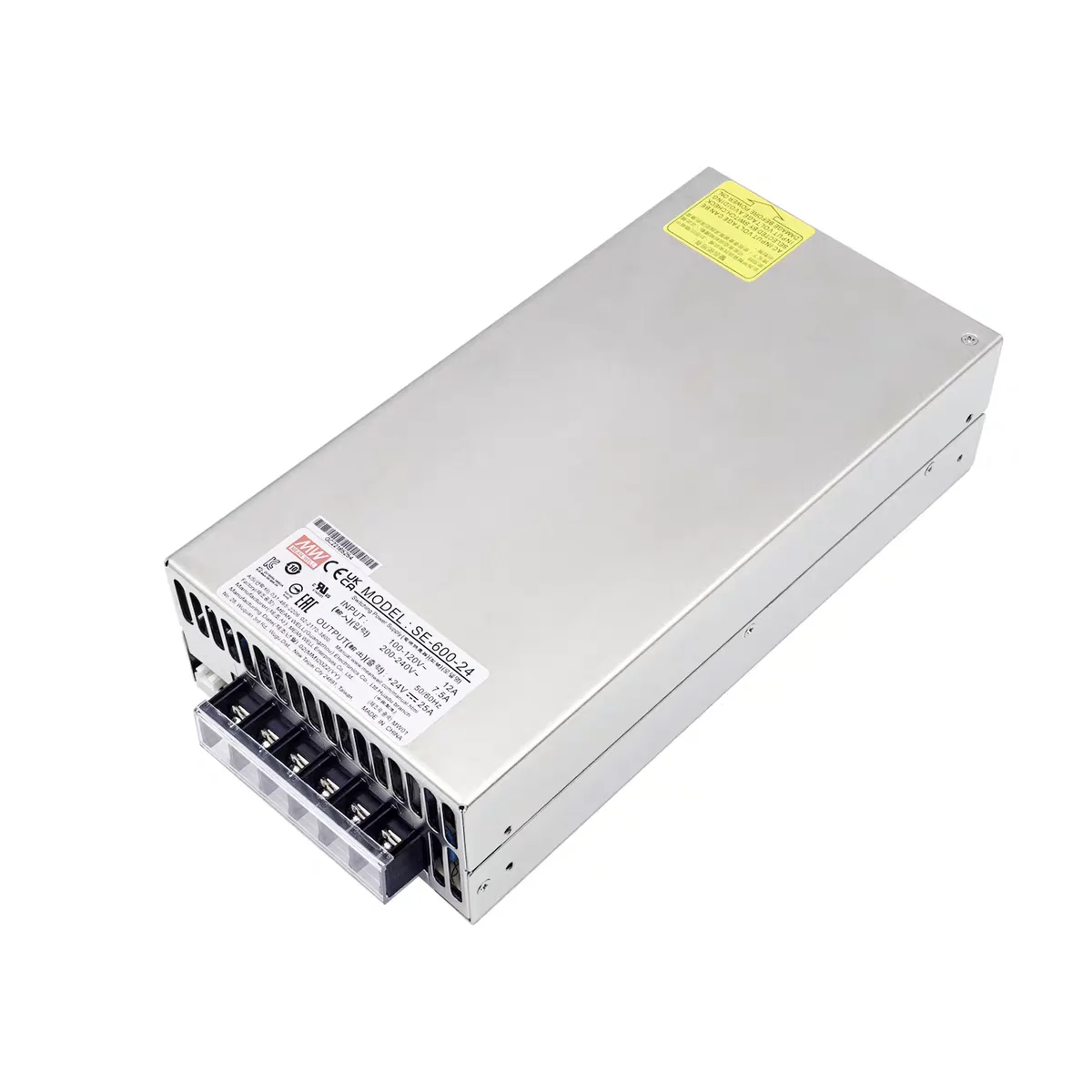 MEAN WELL SE-600 SE-600-5 SE-600-12 SE-600-15 SE-600-24 SE-600-27 SE-600-36 SE-600-48  MEANWELL SE 600 600W