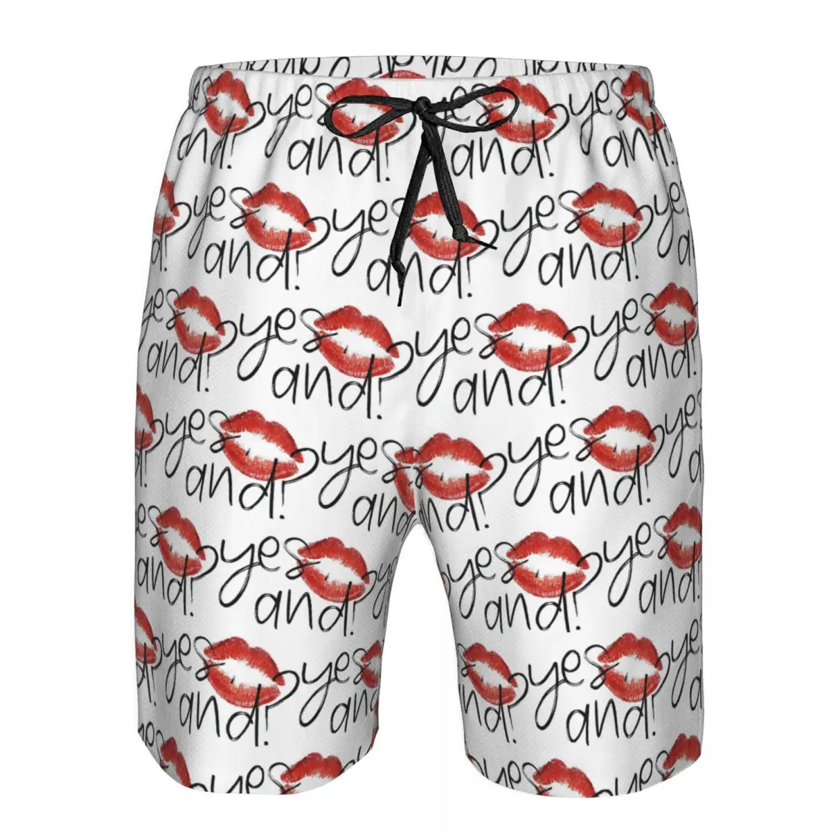 

Yes And Ariana Grande Trunks Beach Board Shorts Casual Quick Dry Swim Summer Men Pants