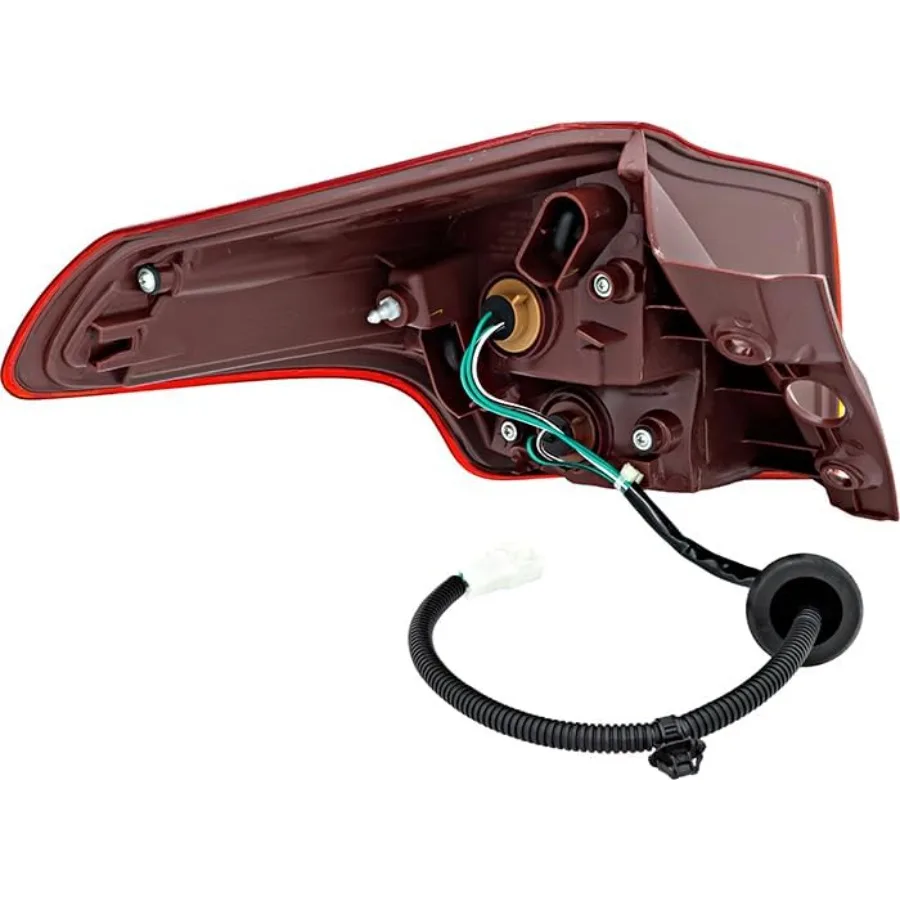 متوافق مع مصباح الضوء الخلفي Toyota RAV4 2013 2014 2015 USA المدمج على الجانب الأيمن للركاب لتعزيز إضاءة السيارة وSaf