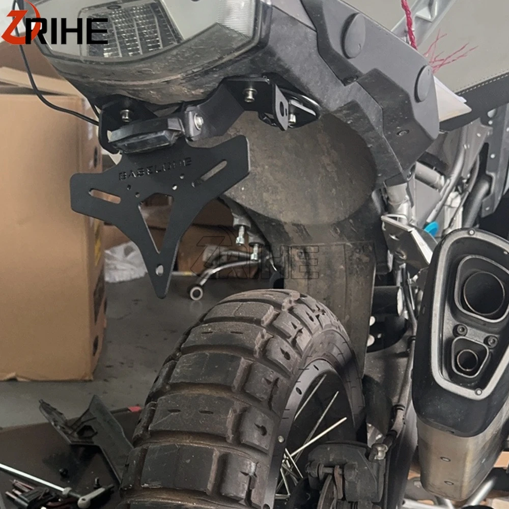 

Motorcycle For CFMOTO 450MT 800MT-X Rally 2024 2025 2026 450mt 800mtx Led License plate holder Licence Plate Holder Accessories