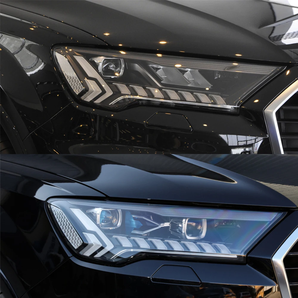 

Для Audi Q7 2020-2022 автомобильная передняя фара, крышка объектива, стеклянный абажур, корпус линзы для фар, прозрачный абажур для лампы