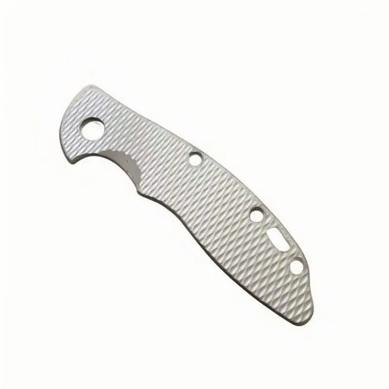 

1 Pc Custom Titanium Alloy Knife Handle Scales for Rick Hinderer XM18 3.5 Knives DIY Accessories