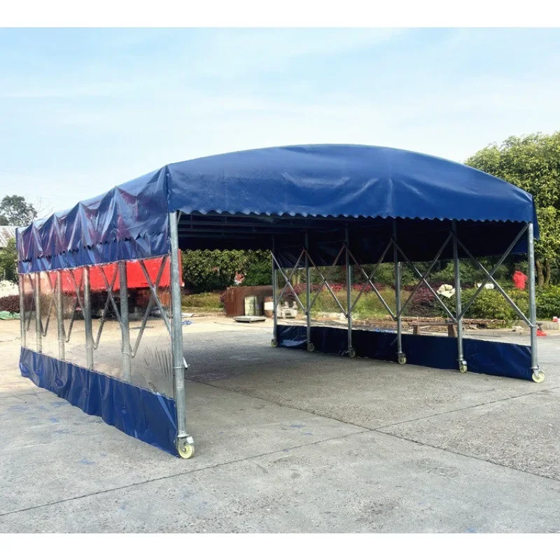 Warehouse canopy, outdoor food stall, parking shed, sunshade tent