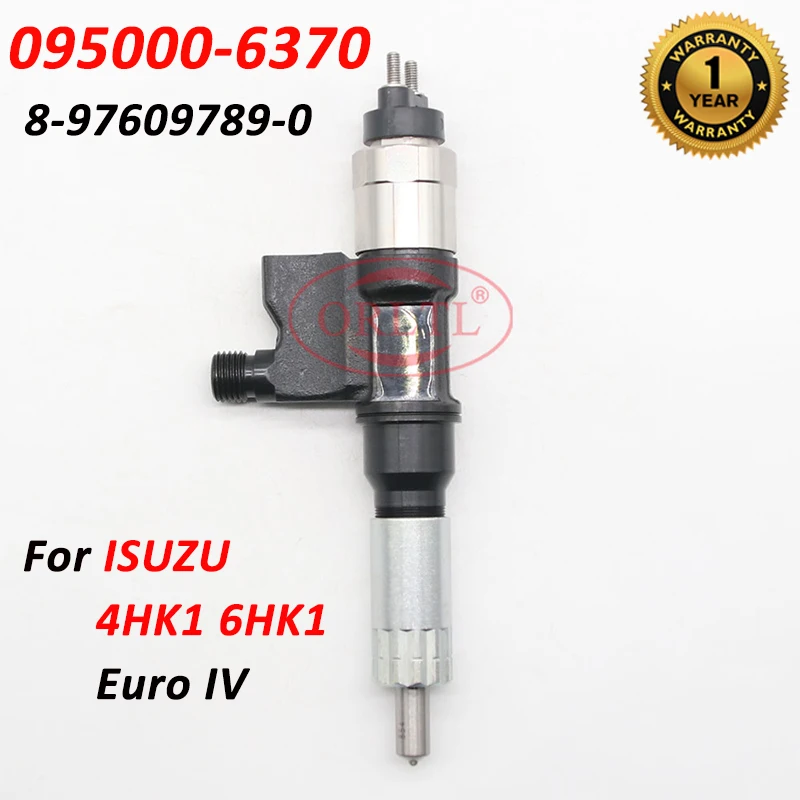 

095000-6370 Common Rail Fuel Injector 8-97609789-0 8-97609789-2 8-97609789-3 8-97609789-4 8-97609789-5 For ISUZU