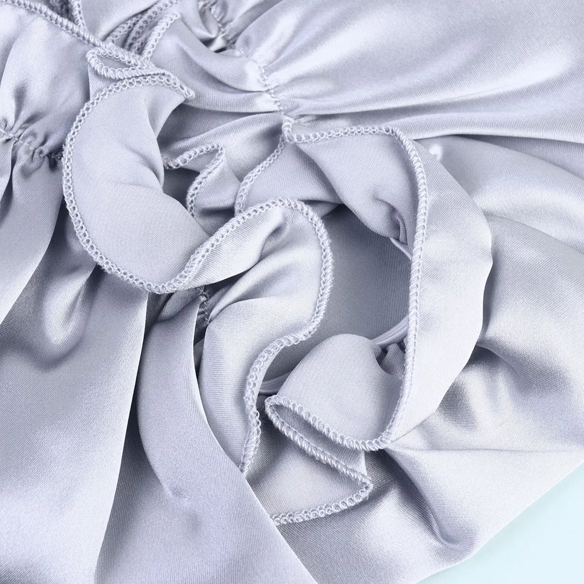 

Silk Sleeping Cap Women Night Hat Maternity Chemo Hair Bonnet Comfortable Elastic Design Protect Hairdo Keep Neat Bath Cap