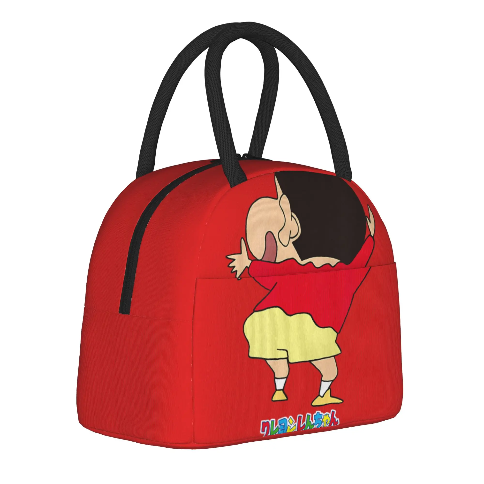 

Crayon Shin chan Smile Shin chan Insulated Lunch Bags Large Reusable Thermal Bag Tote Lunch Box Work Picnic Men Women