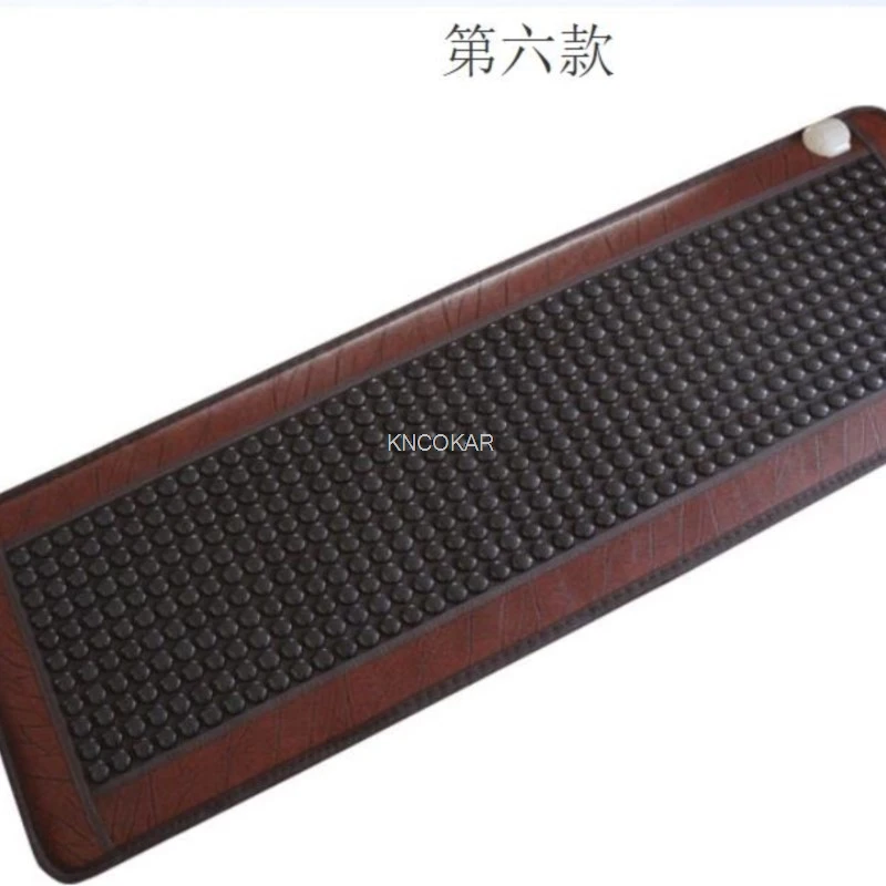 Heating Pads Natural Tourmaline Mattress Germanium Stone Heating Mat for Back Pain Relief with Controller Show Temp