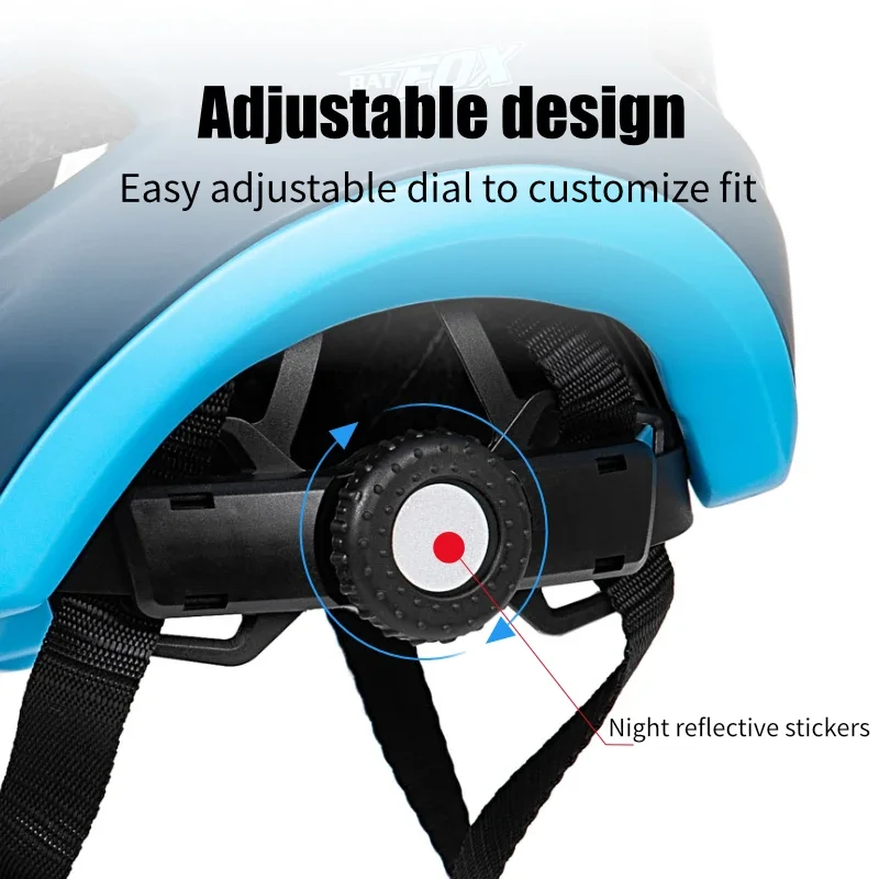 BAT FOX Full Face For Kids Helmet Detachable children Cycling Bicycle Outdoor Sport Knee Pads Set safety hat casco Bike Helmets