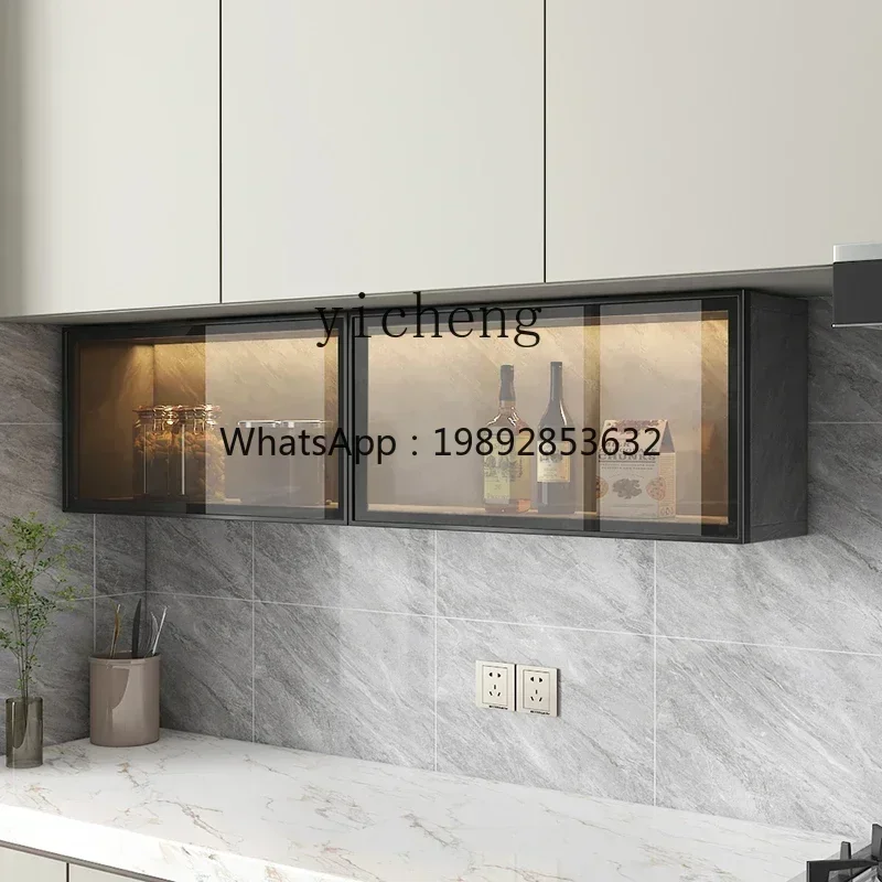 Kitchen Hanging Cabinet Lower Shelf Wall Wall Cabinet Wall Mounted Storage Seasoning Cabinet