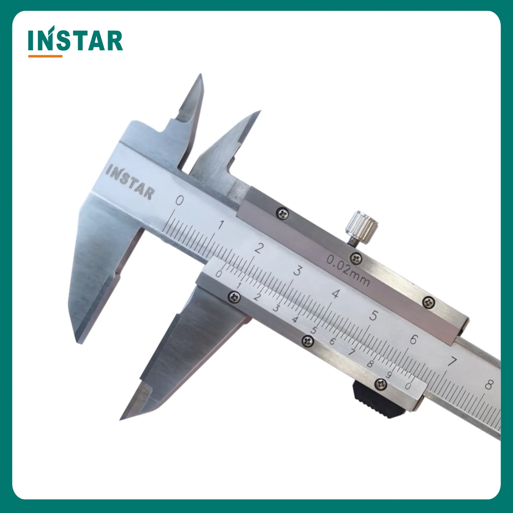 INSTAR Marking Gage Vernier Caliper Carbide Jaws 0-150mm x 0.02mm 200mm 300mm Tungsten Jaws  Stainless Steel Hardened