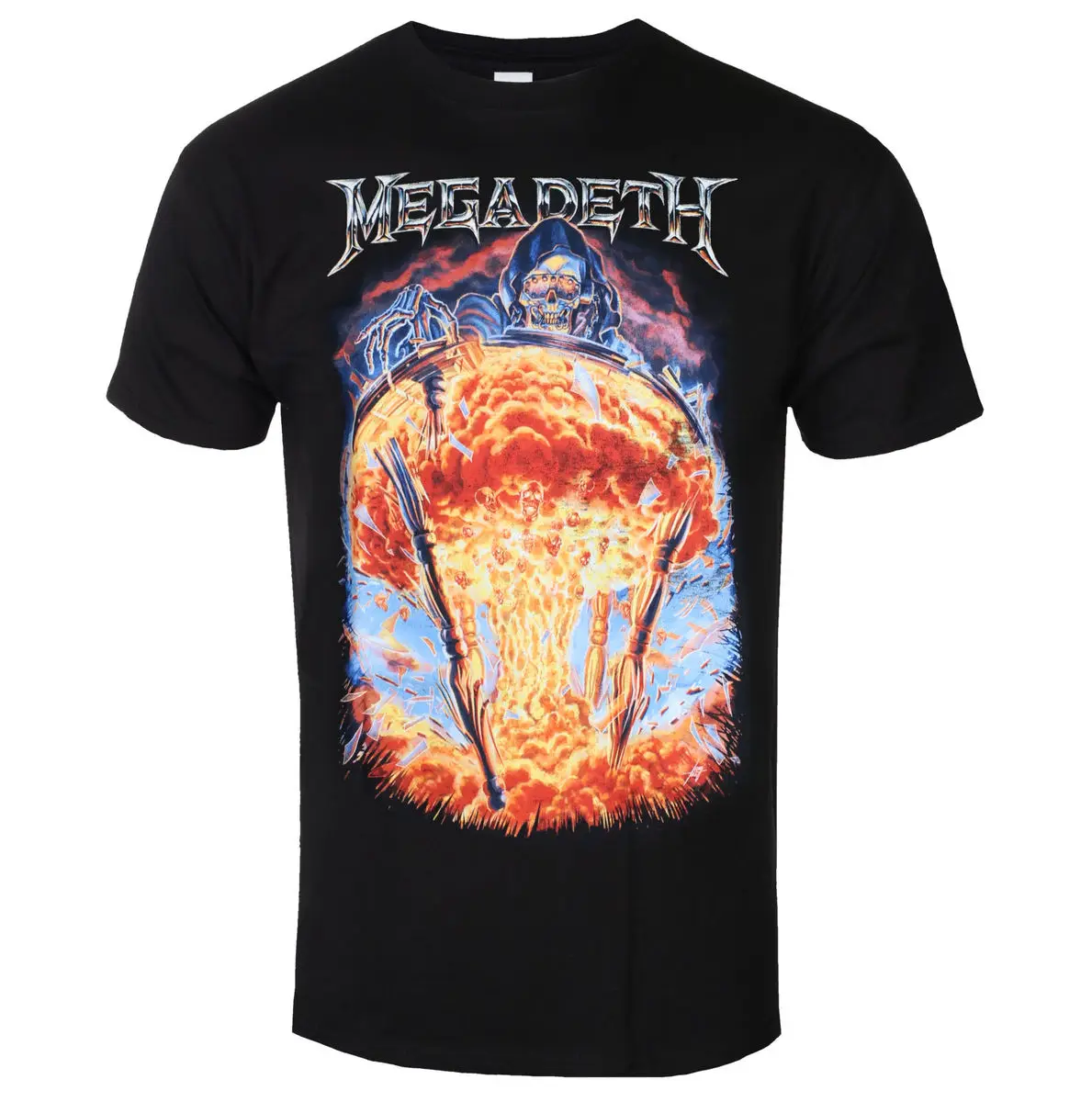 Rare Summer Megadeth Graphic Cotton Band T-shirt Unisex Summer Short Sleeve Fashion Brand Tee Luxury Casual Vintage Tees