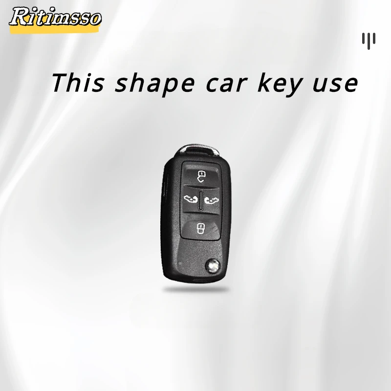 Silicone Key Case Cover for Seat Alhambra for VW Multivan Sharan Caravelle Transporter Caddy Keyless Shell Protector Key Holder