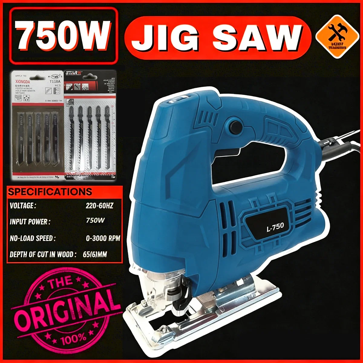 scie-sauteuse-electrique-avec-10-lames-offertes-pour-une-coupe-pratique-de-differents-materiaux-et-convient-a-un-usage-domestique