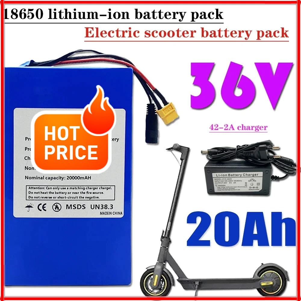 10S6P 36v 20ah Brand new original 500-1000W large capacity lithium battery uses most vehicles and supports product customization