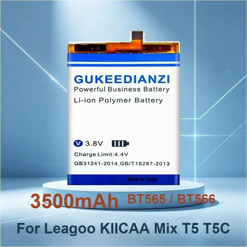Аккумулятор для Leagoo KIICAA Mix T5 T5C M9 Pro POWER T8S xrover BT-5702 M5 Edge Z6 Alfa 5 S10 2 M11 S8 Z5 Z5L Lte PLUS BT-6008