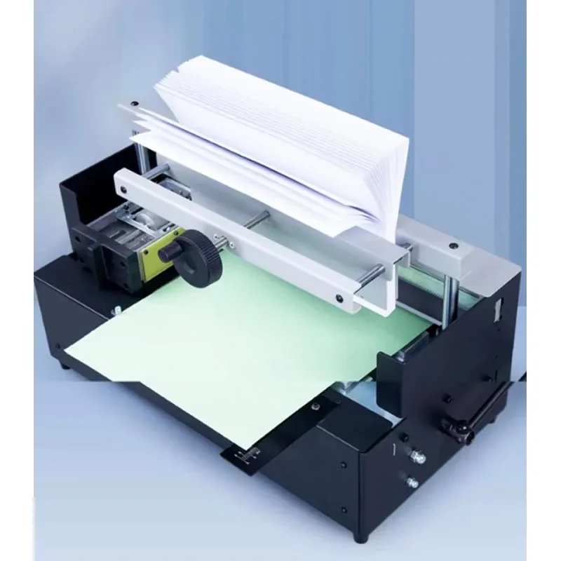 NF-40B Hot Melt Adhesive Desktop Wireless Adhesive Binding Machine 220v Hot Melt Binding Machine Office Tender Cover Back File