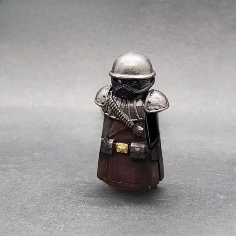 

Строительные блоки MOC, мужской оператор, солдатское пальто, комплект аксессуаров для шлема, модель, украшения, детские игрушки-головоломки, коллекция подарков для мальчиков