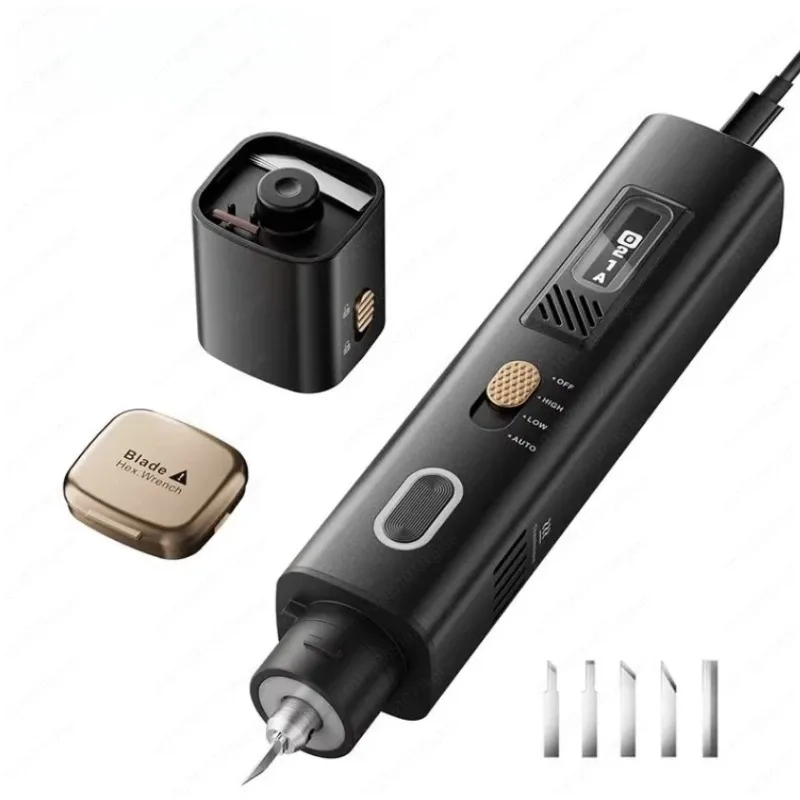 40KHz 30W Professional Portable Handheld Electric Grinder - Ultrasonic Knife Cutter for 3D Printed Models, Acrylic, Wood, Plasti