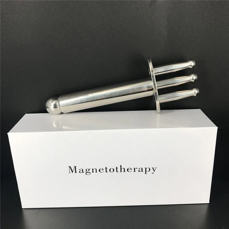 With Magnetic Body Massage Acid-exhausting Stick 3 Magnetic Fork Meridian Dredging Face Firming Back Scraping Sore Relief