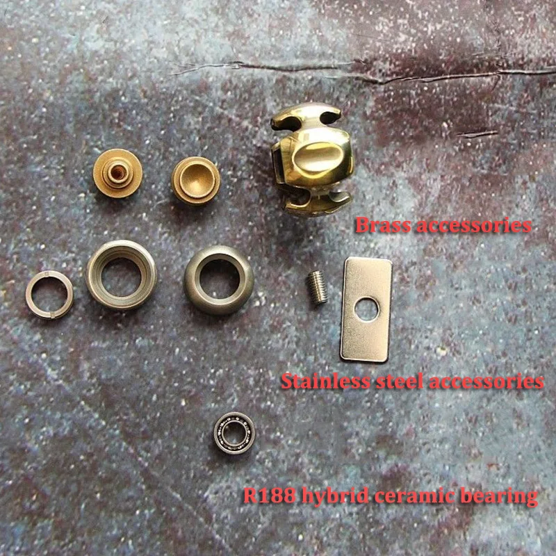 Lärm Messing Fidget Spinner EDC Fidget Spielzeug Erwachsene Entspannung und Freizeit Kleine Gegenstände EDC Büro Stress Relief Spielzeug ADHS Werkzeuge