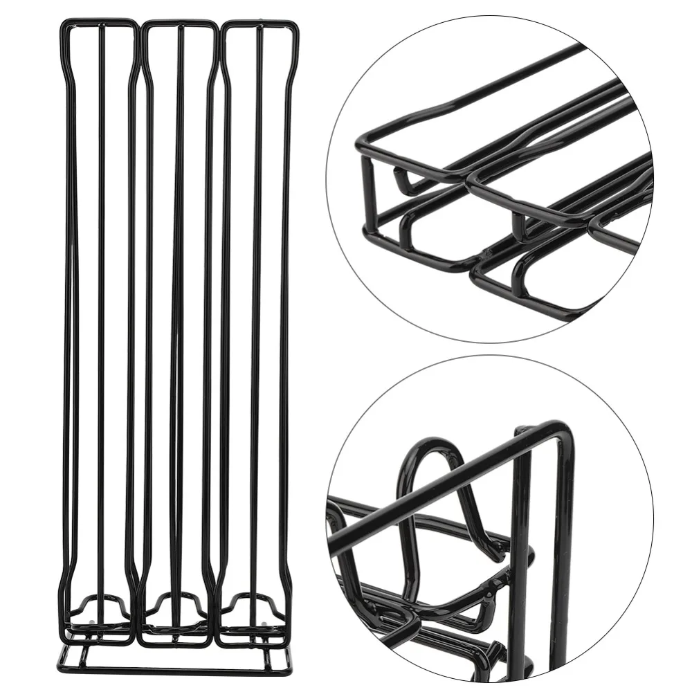 Iron Material Coffee Capsule Storage Rack Sturdy Construction Simple Exterior Rotating Capsule Stand 60-Capsule Capacity