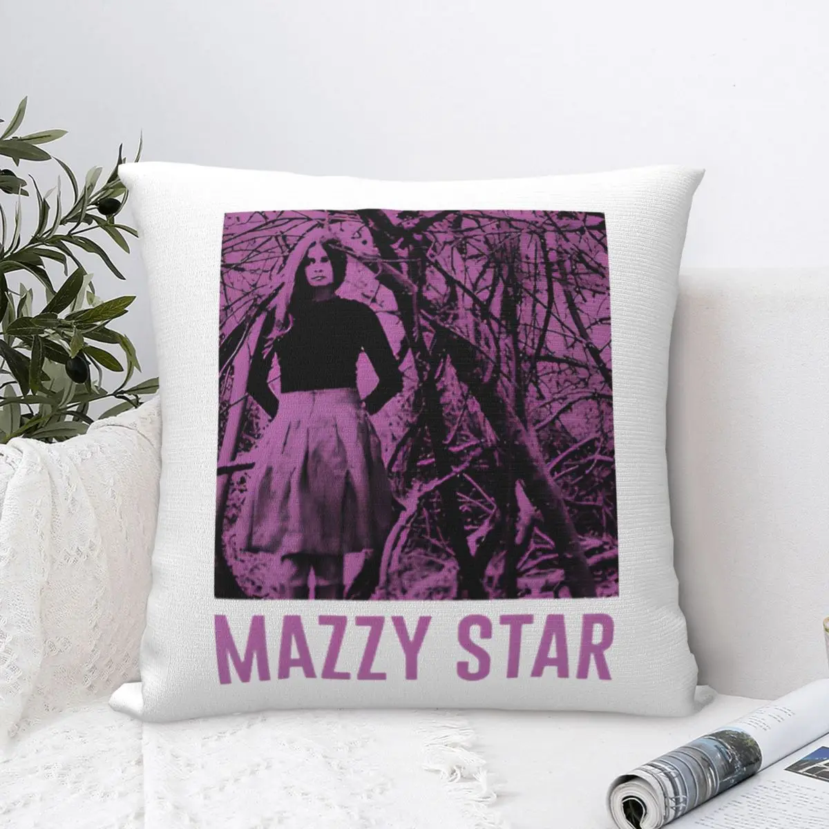 Rock Mazzy Star Square Pillow Case Punk Cushion Cover Custom Decor Throw Pillow Case Cover for Home 18