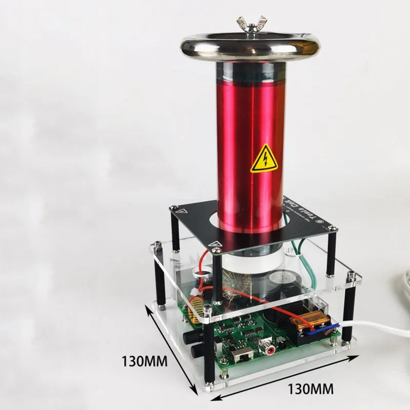 the use of mini Tesla disc - Desktop solid state Tesla coil (SSTC) 10cm arc, music lightning generator, that is