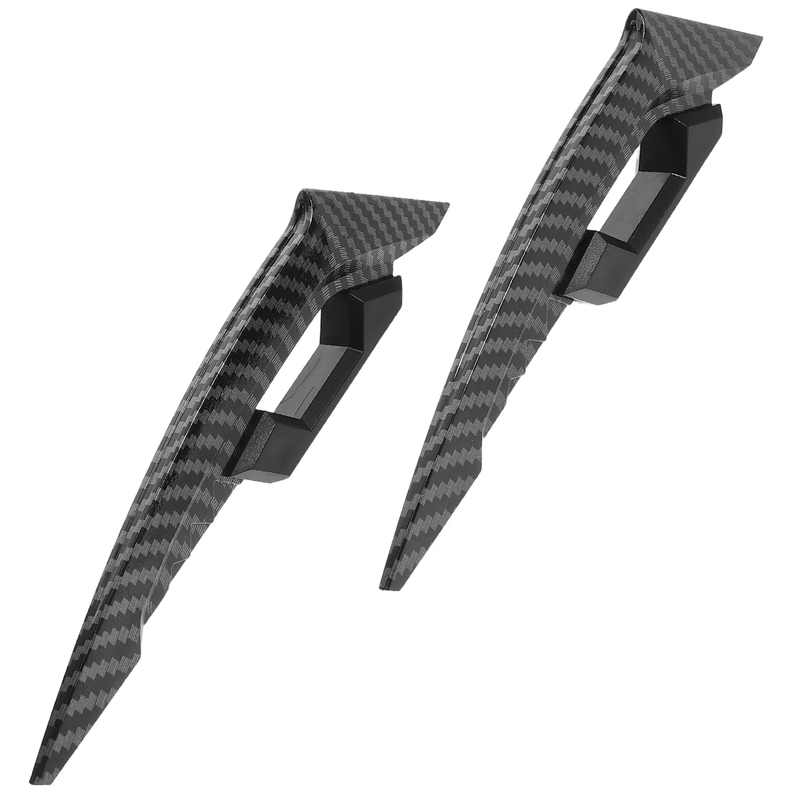 

1Pair Motorcycle Spoiler Wing Decals Stylish Aerodynamic Winglets Stickers for Motorbike Electric Scooter DIY Decoration Scratch