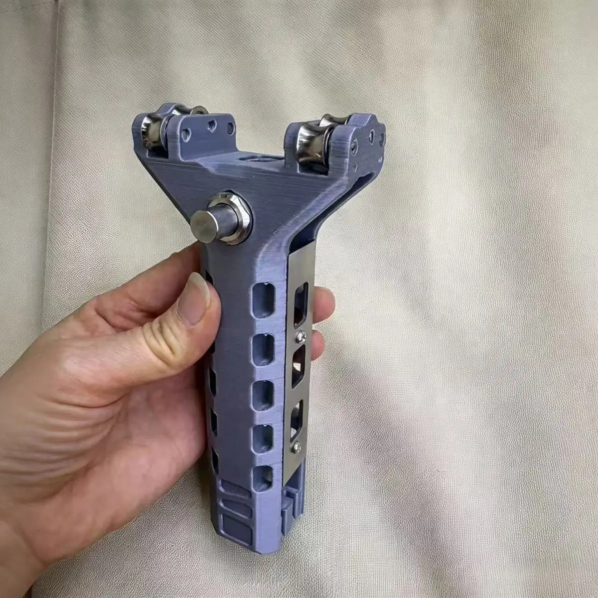 3D Printed New Automatic Slingshot Portable Outdoor Sports Camping Competition High-precision Hunting Equipment