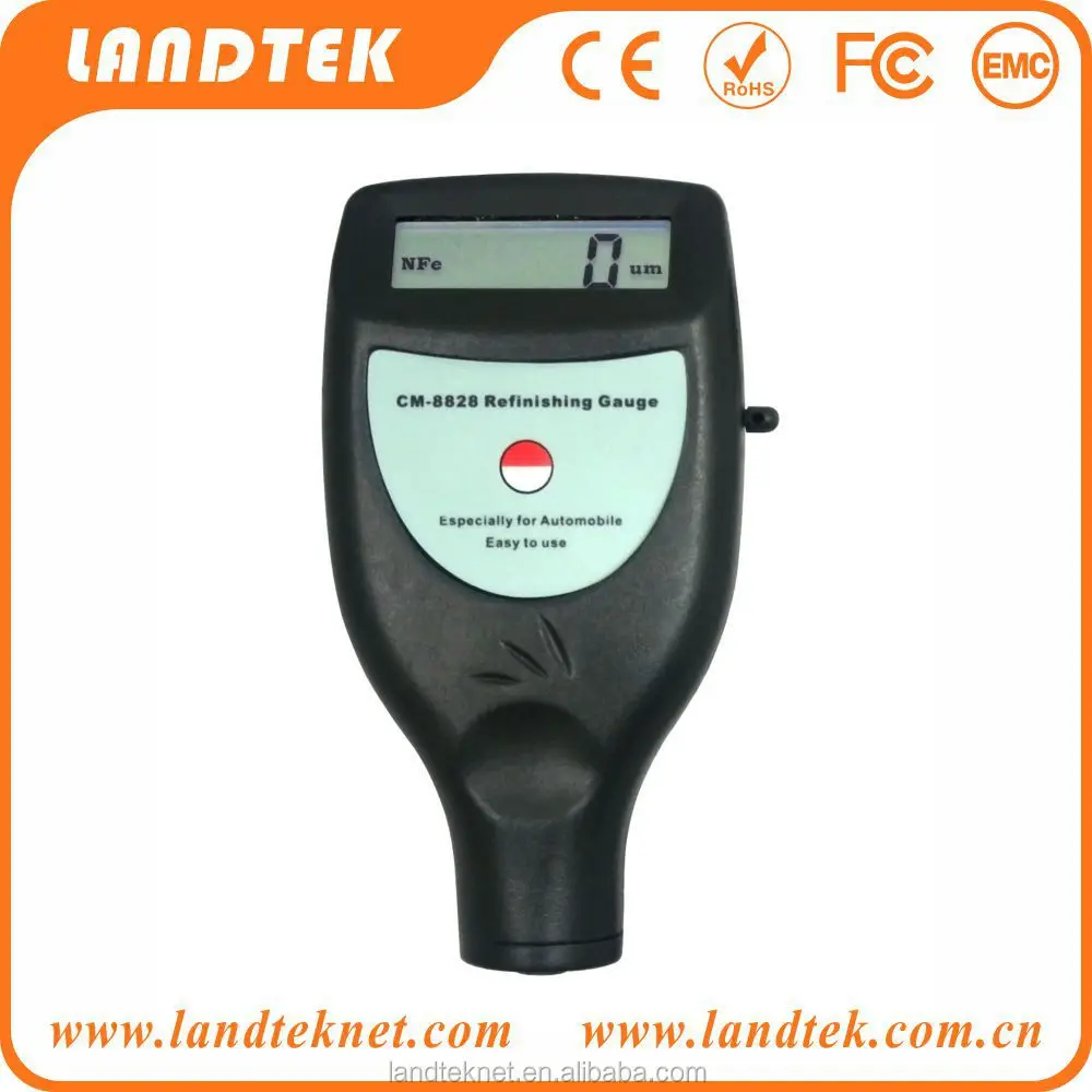 Car Paint Thickness Meter Digital Coating Thick Gauge CM8828FN 0-1250um
