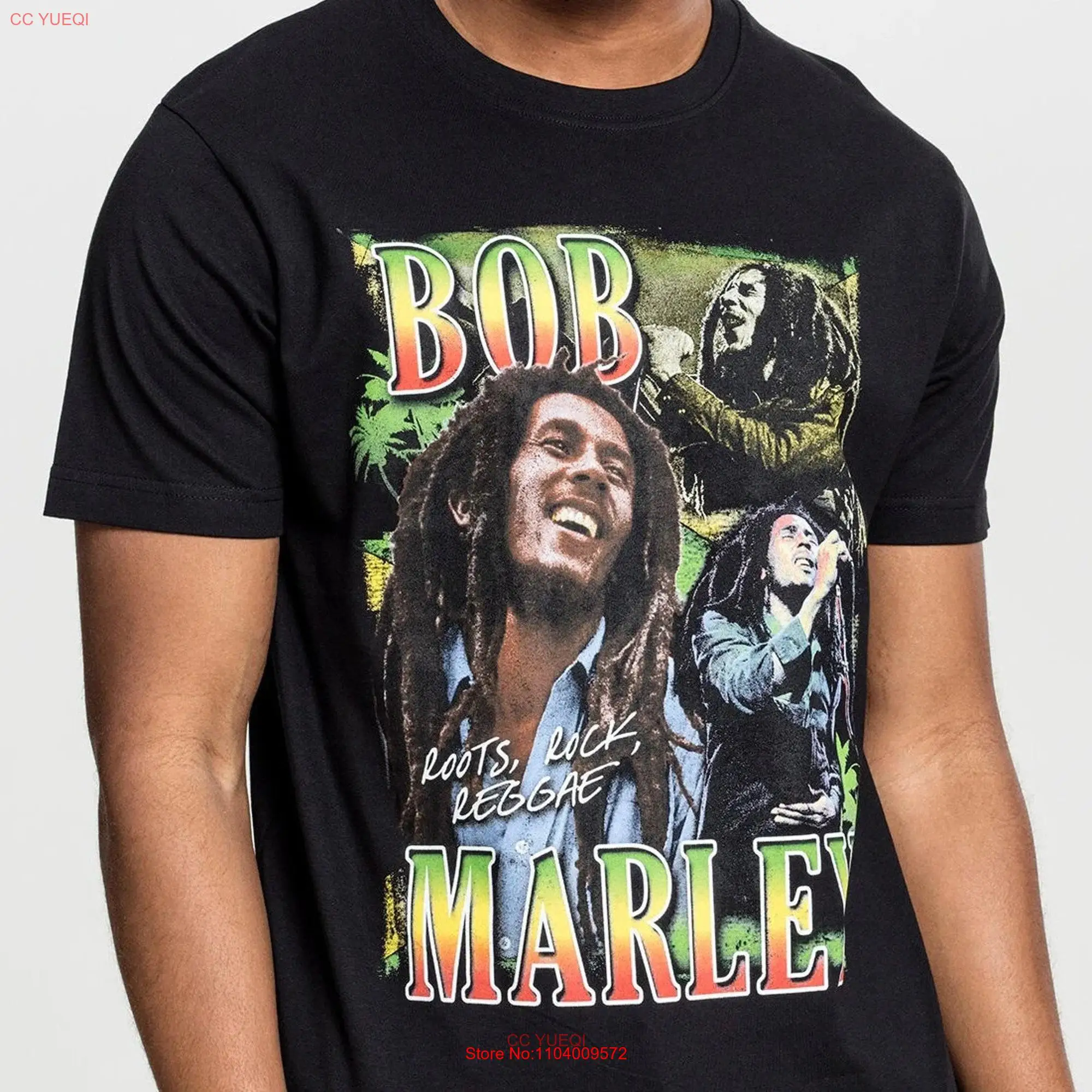 Bob Marley Bootleg Retro T shirt Reggae Jamaica Zion Rasta For Him Her long or short sleeves