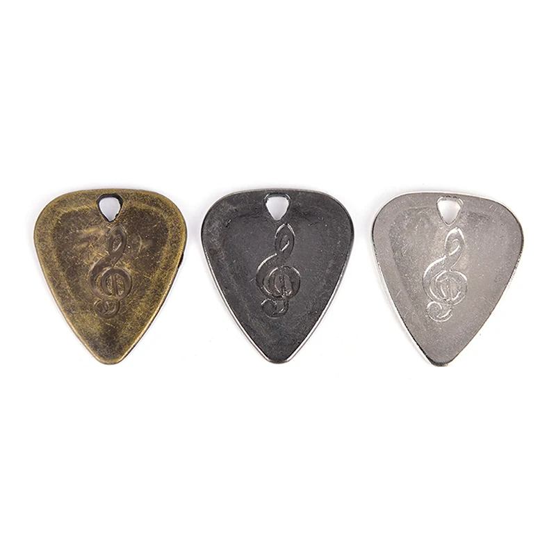 1pc Metal Guitar Pick Zinc Alloy Pick Plectrum for Electric Guitar Musical Instrument Parts Accessories for fender