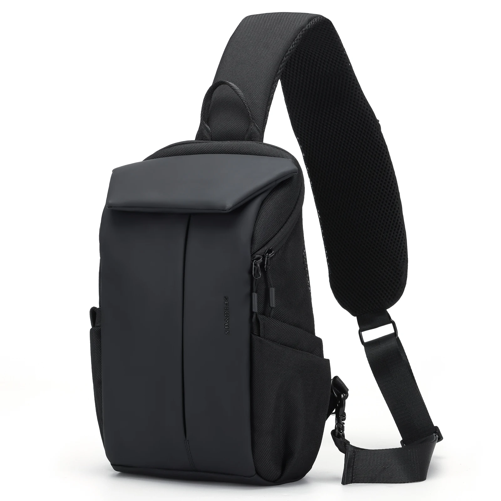 

Водонепроницаемая сумка-кроссбоди с защитой от кражи, дорожная сумка-слинг, брендовая мужская нагрудная сумка, мужской рюкзак на одно плечо с карманом для телефона